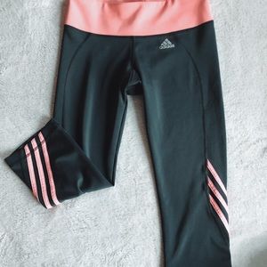 Adidas Capri Climalite Athletic Leggings!